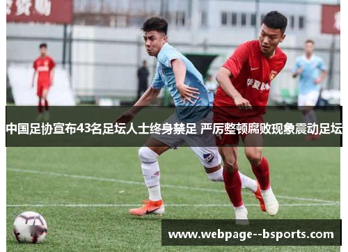 中国足协宣布43名足坛人士终身禁足 严厉整顿腐败现象震动足坛